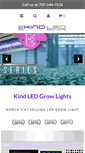 Mobile Screenshot of kindledgrowlights.com